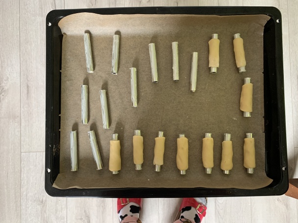 Medové trubičky s karamelovým krémom (fotorecept) - obrázok 4