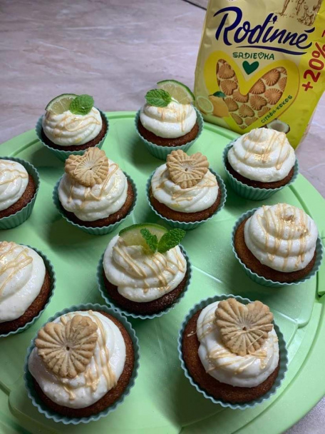 Citrónovo-kokosové cupcakes - obrázok 3