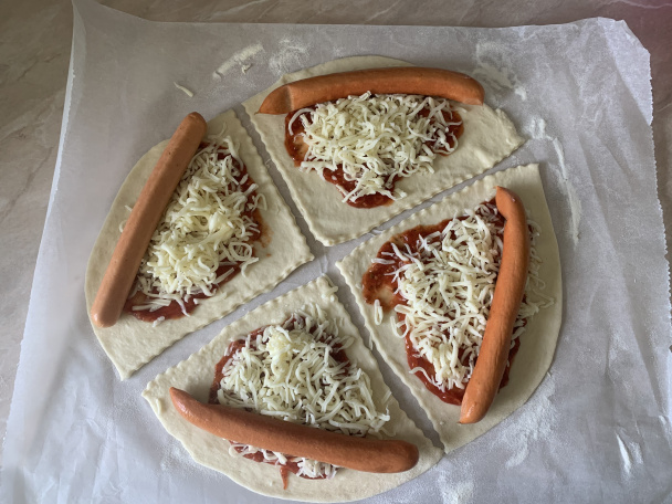 Pizza hot dog (fotorecept) - obrázok 6