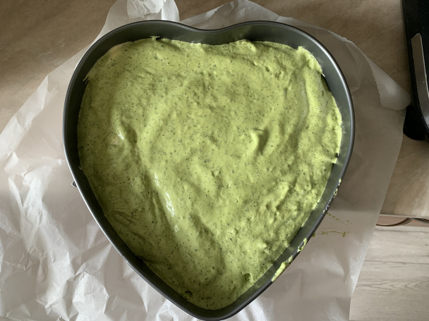 Zelená torta s kokosovým krémom (fotorecept) - obrázok 3