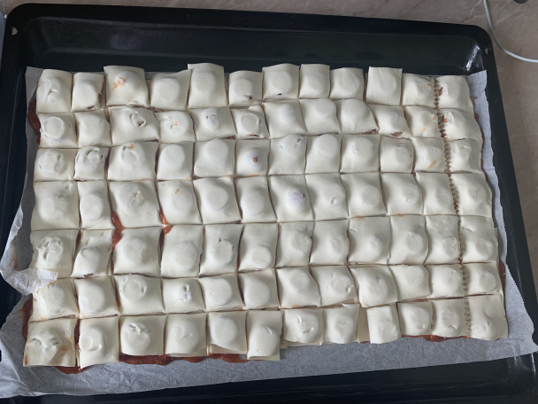 Jednohubky z lístkového cesta (fotorecept) - obrázok 5