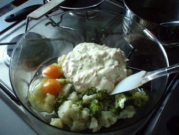 Brokolicovo-karfiolovo-jogurtový nákyp (fotorecept) - obrázok 5