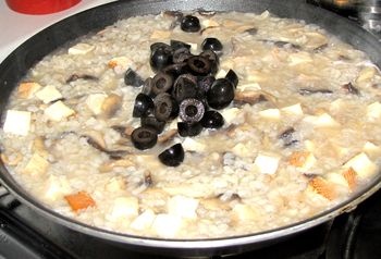 Krémové rizoto so šampiňónmi, údeným tofu a kokosovým mliekom (fotorecept) - obrázok 9