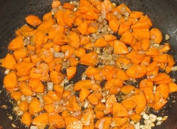 Mrkvovo-zemiakové kukuričné cestoviny na rasci (fotorecept) - obrázok 3