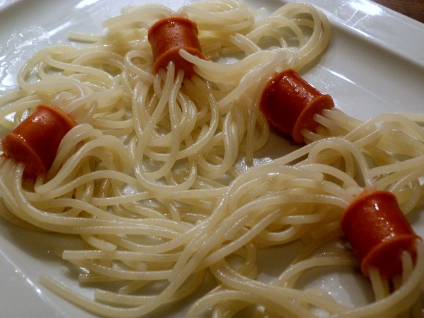 Špagetové medúzy so studenou omáčkou (fotorecept) - obrázok 2