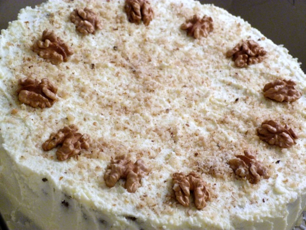 Mrkvová torta s krémom - obrázok 2