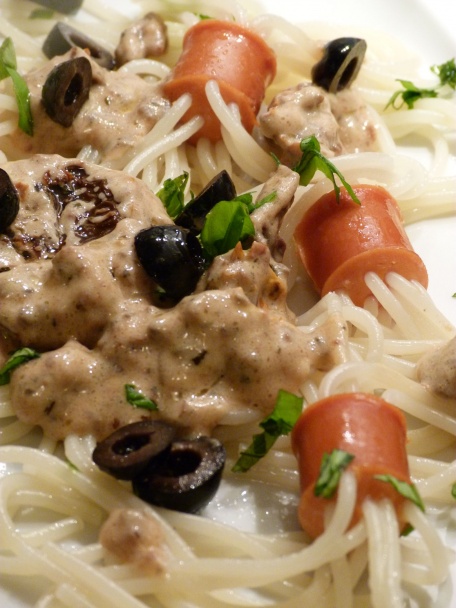 Špagetové medúzy so studenou omáčkou (fotorecept) - obrázok 3