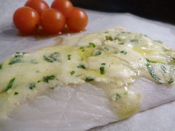 Červenica obyčajná a bazalkovo-cesnakové maslo - obrázok 1