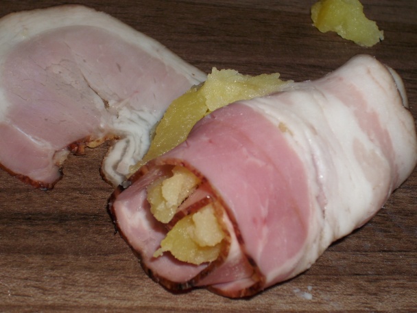 Zapečené slaninové zemiaky s vaječným okom (fotorecept) - obrázok 3