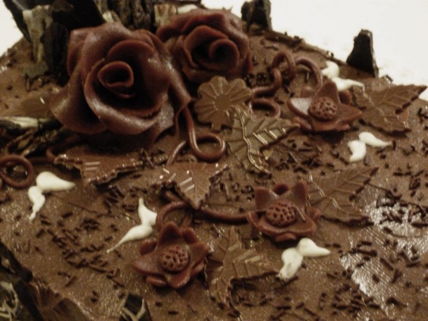 Čokoládovo-kakaová torta - obrázok 3