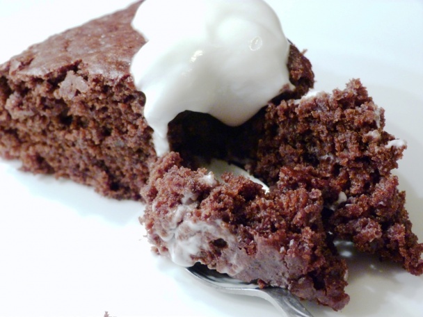 Americká čokotorta bez vajec - obrázok 1