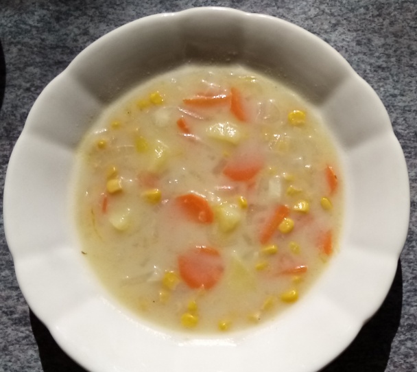 Jarná kukuricová polievka - obrázok 3