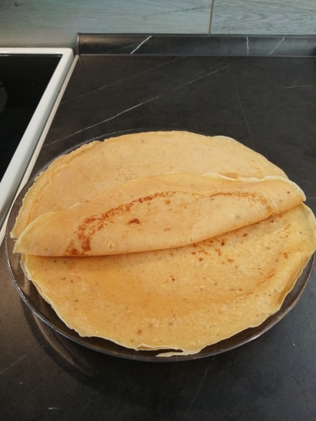 Slané palacinky plnené sírovcom na smotane (fotorecept) - obrázok 6