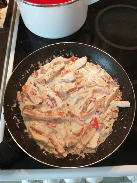 Slané palacinky plnené sírovcom na smotane (fotorecept) - obrázok 8