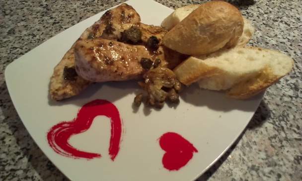 Kuracie prsia na ančovičkách a kapari - obrázok 6