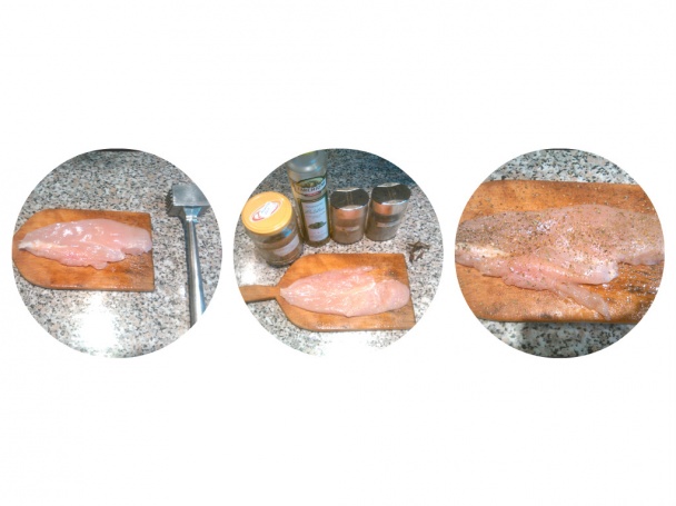 Kuracie prsia so špenátovými haluškami a syrovou omáčkou (fotorecept) - obrázok 2