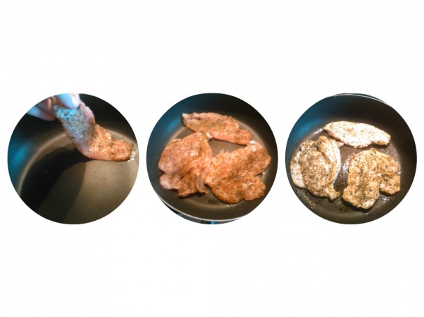 Kuracie prsia so špenátovými haluškami a syrovou omáčkou (fotorecept) - obrázok 3