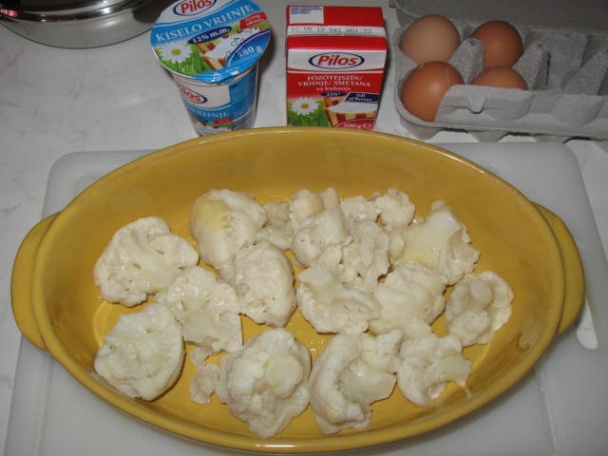 Zapekaný karfiol (fotorecept) - obrázok 1