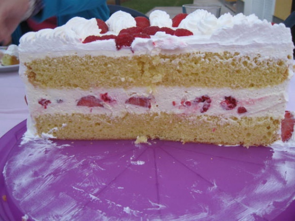 Torta s tvarohovým krémom (fotorecept) - obrázok 8