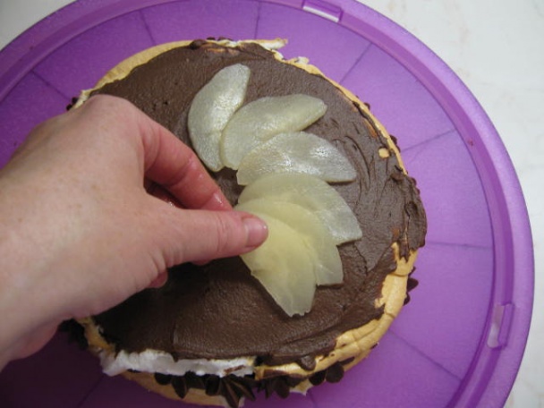 Čokoládová torta s hruškami (fotorecept) - obrázok 4