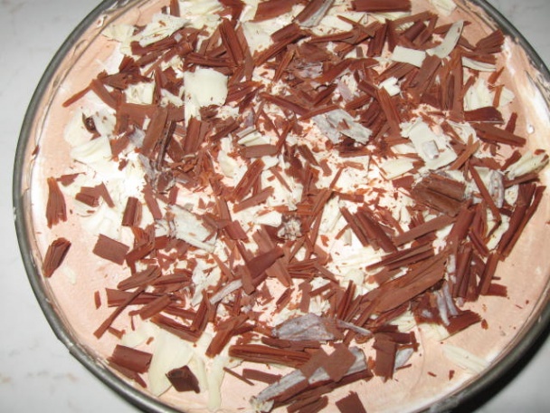 Cheesecake s tmavou a bielou čokoladou (fotorecept) - obrázok 14