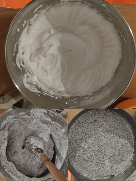 Maková torta s lesným ovocím a vanilkovým krémom (fotorecept) - obrázok 1