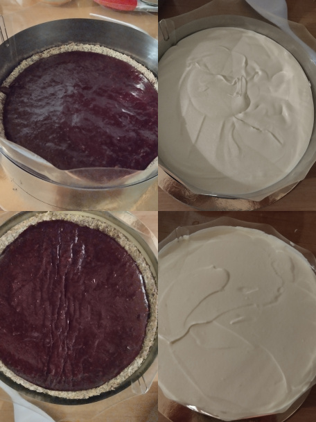 Maková torta s lesným ovocím a vanilkovým krémom (fotorecept) - obrázok 6
