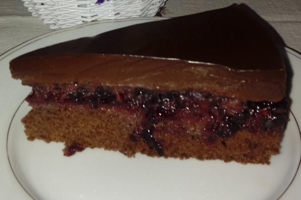 Čokoládová torta s lesným ovocím (fotorecept) - obrázok 5