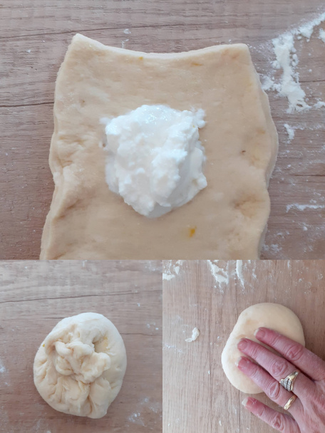Moje moravské koláče plnené tvarohom (fotorecept) - obrázok 2
