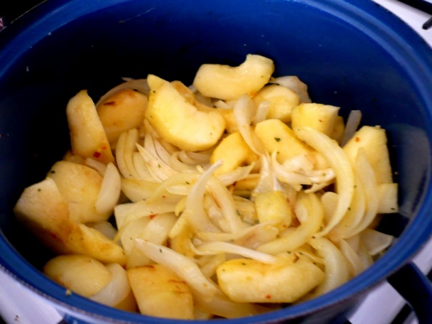 Kuracia pečienka na jablkách (fotorecept) - obrázok 2