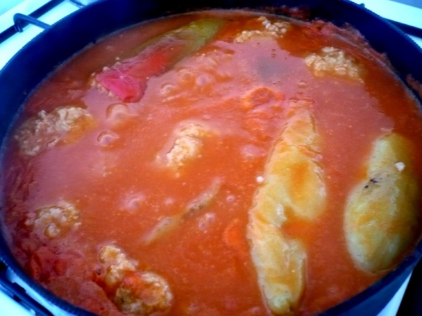 Plnená paprika podľa mojej mamy (fotorecept) - obrázok 6