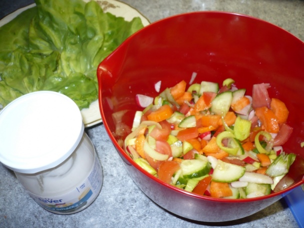 Vajíčkový veľkonočný šalát (fotorecept) - obrázok 3