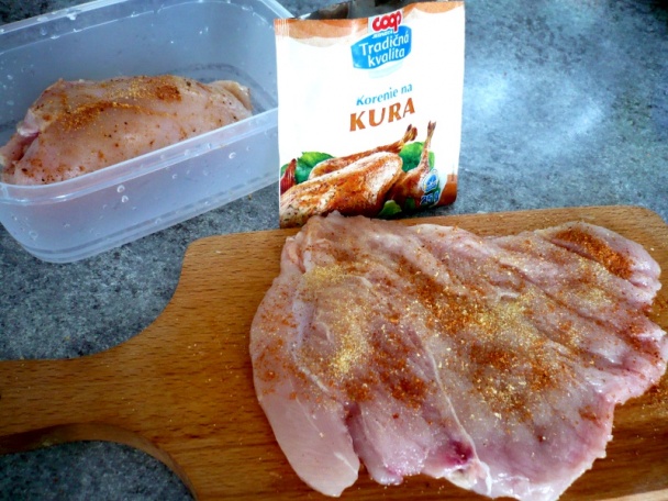 Slonie uši z kuraciny (fotorecept) - obrázok 1