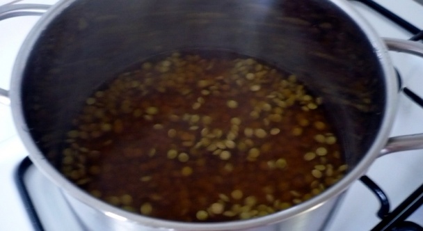 Šošovica s párkom (fotorecept) - obrázok 2