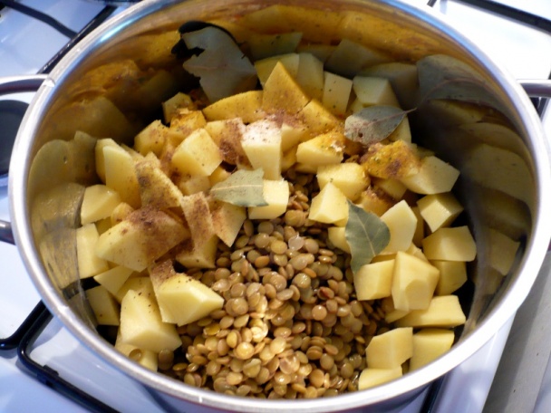 Šošovica s párkom (fotorecept) - obrázok 4