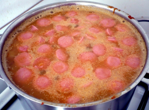 Šošovica s párkom (fotorecept) - obrázok 7