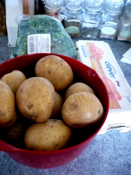 Brokolica s vajcom (fotorecept) - obrázok 1