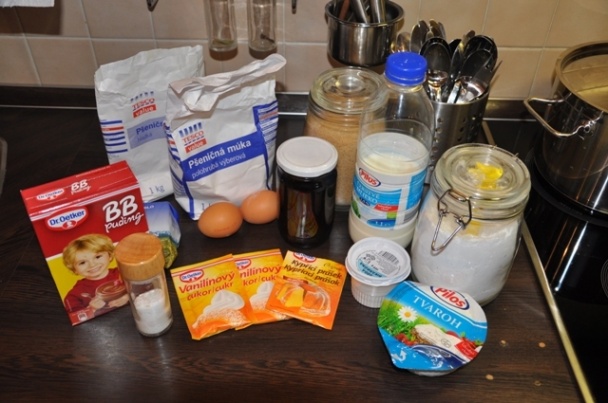 Čučoriedkové muffinky s tvarohom (fotorecept) - obrázok 1