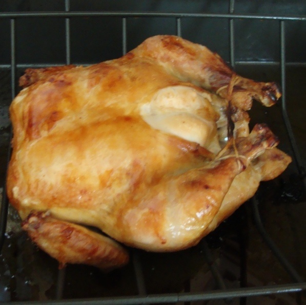 Pečené kurča s teplým zeleninovým šalátom (fotorecept) - obrázok 4