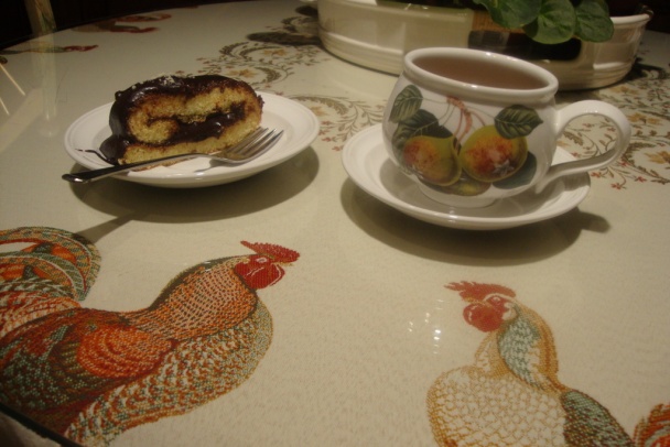 Mužská svadobno-výročná roláda s mandľovým chodníčkom (fotorecept) - obrázok 6