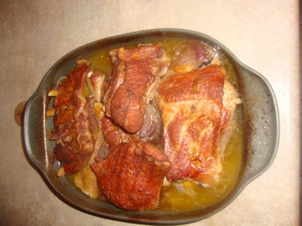 Bravčové rebierka spod šibenice - vihodňarske šviňske reberka (fotorecept) - obrázok 9