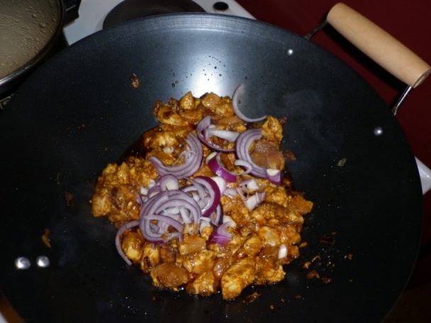 Panaeng Kai - kuracie mäso v červenom karí (fotorecept) - obrázok 6