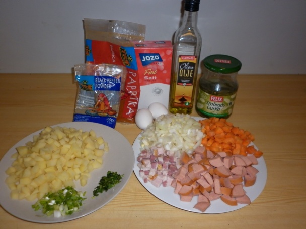 Pytt i panne - kúsky na panvici (fotorecept) - obrázok 1