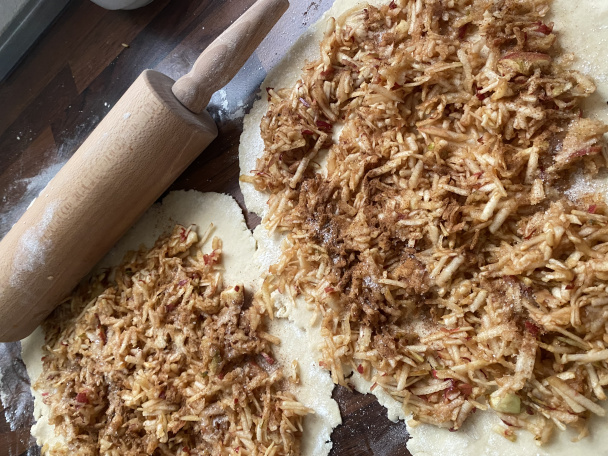 Nekysnutý jablkový závin (fotorecept) - obrázok 3