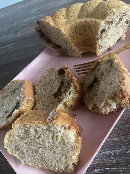 Bábovka s jablkami a orechmi  - obrázok 4