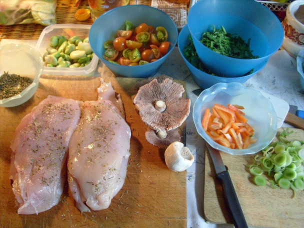 Kurča - rozlúčka s letom (fotorecept) - obrázok 1