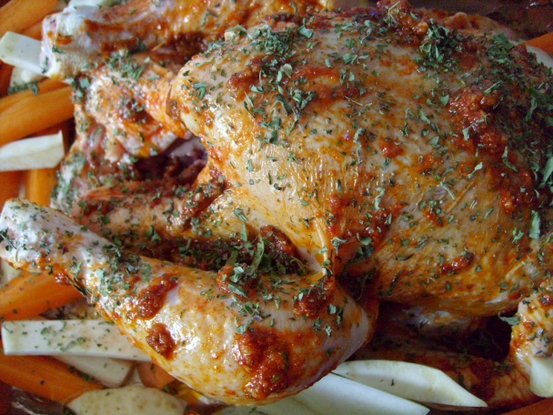 Kura na koreňoch (fotorecept) - obrázok 3