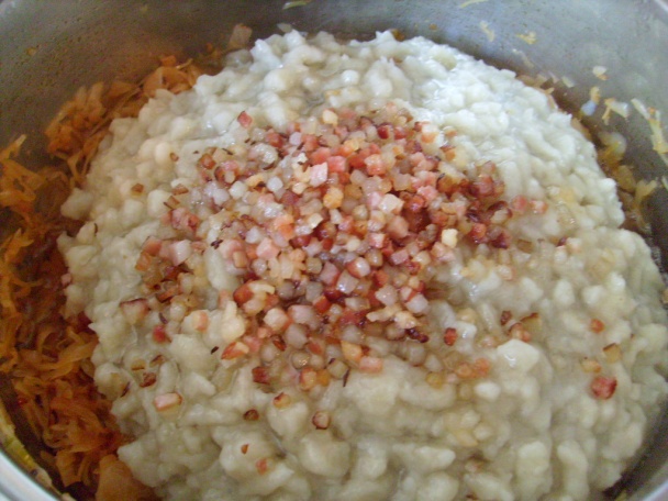 Strapačky s kyslou kapustou (fotorecept) - obrázok 8