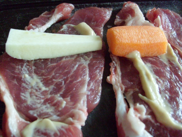Ruličky, krúpna kaša a Chrumšalát (fotorecept) - obrázok 1