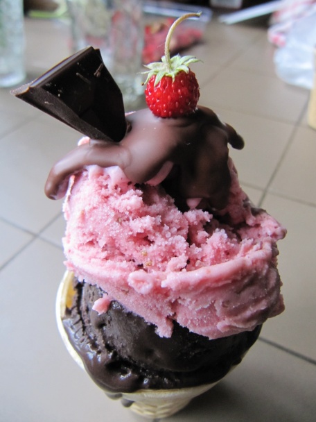 Bazová a čokoládová zmrzlina (fotorecept) - obrázok 7